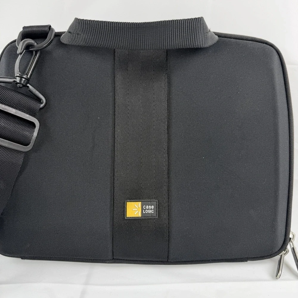 Case Logic Hard Shell Protective Carrying Case Ipad Tablet Holder Black 11x8.5